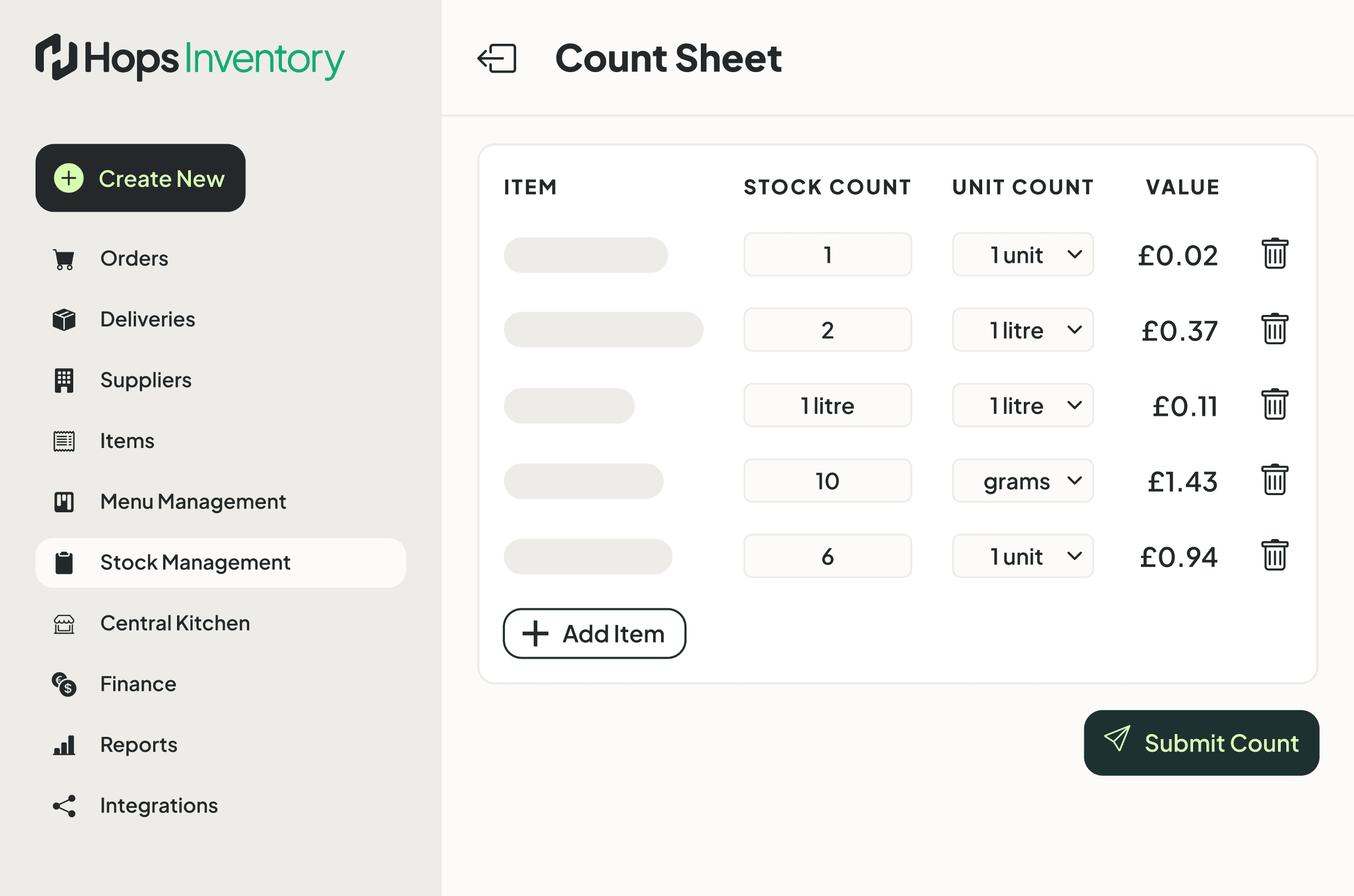 Margin — real-time GP tracking