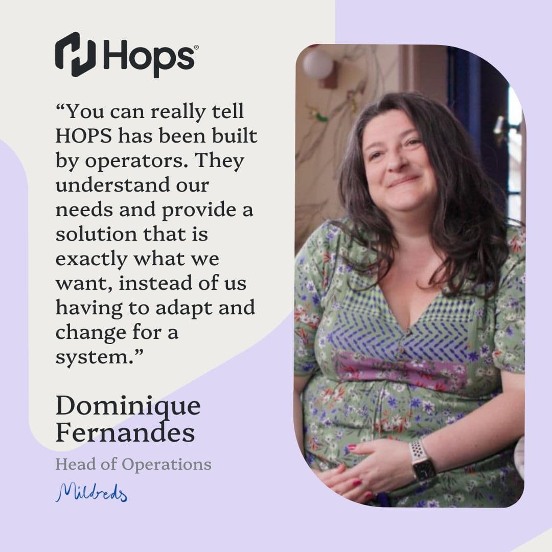 Built for Operators: Mildreds on Why Hops Fits Hospitality